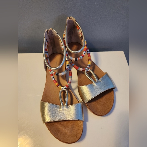 Jazmin gold sandle size 8.5 - Picture 2 of 4